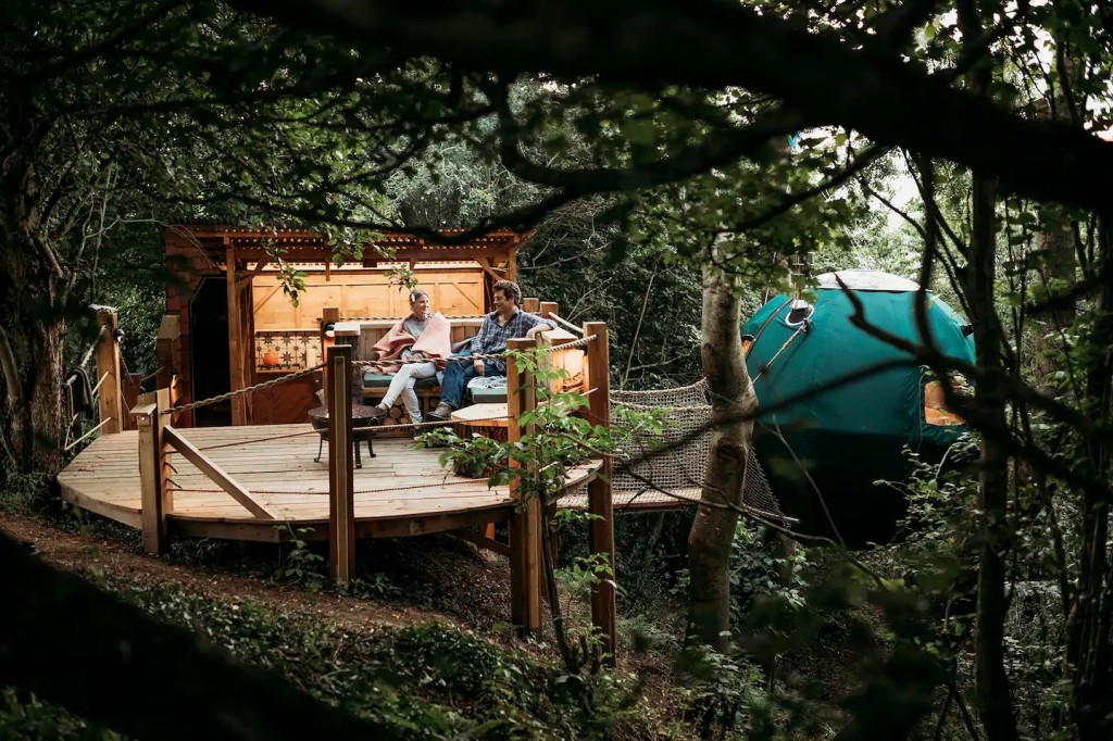The Tree Tent Somerset, England, United Kingdom 9 most unique airbnbs in the world