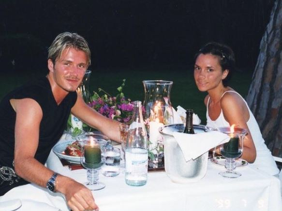 Victoria Beckham and David Beckham celebrate Valentine's Day 2023