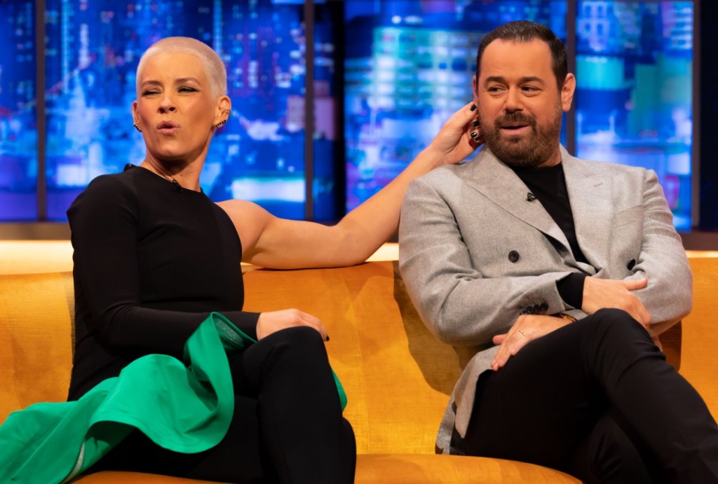 Evangeline Lily and Danny Dyer