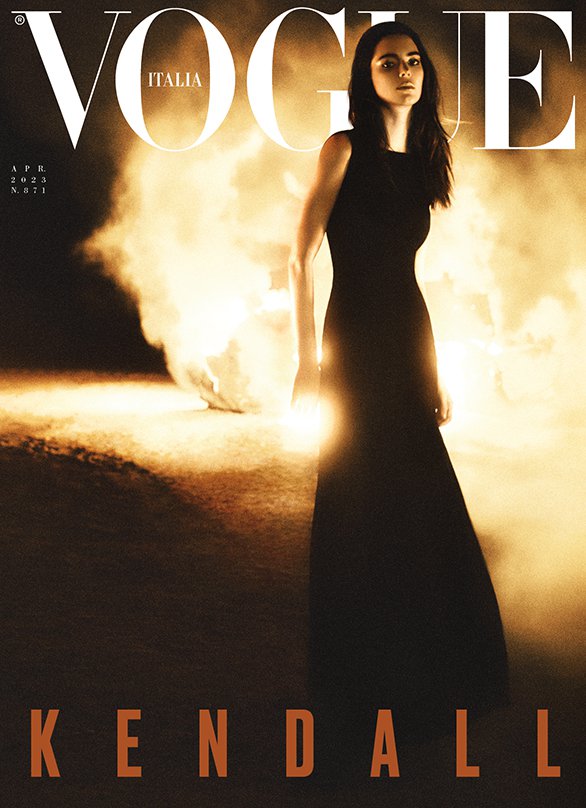 Kendall Jenner in Vogue Italia