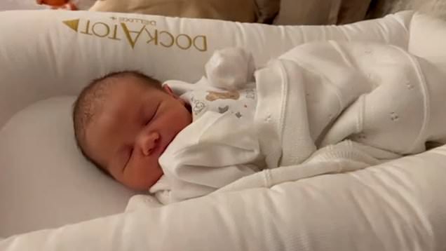 Shaughna Phillips' baby daughter Lucia