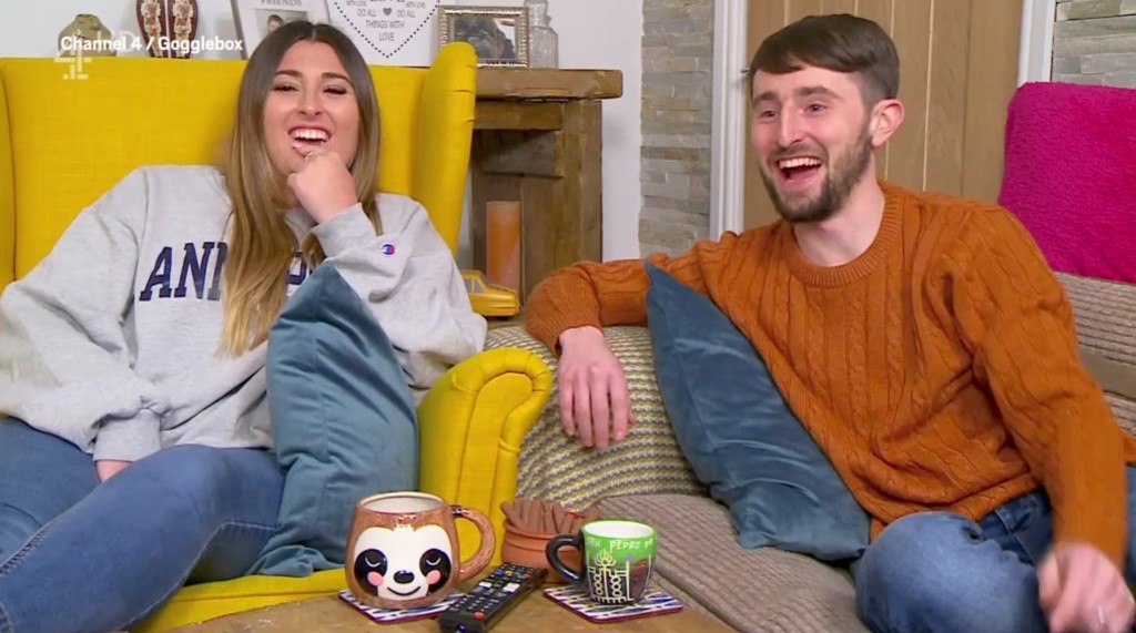 Gogglebox's Pete and Sophie