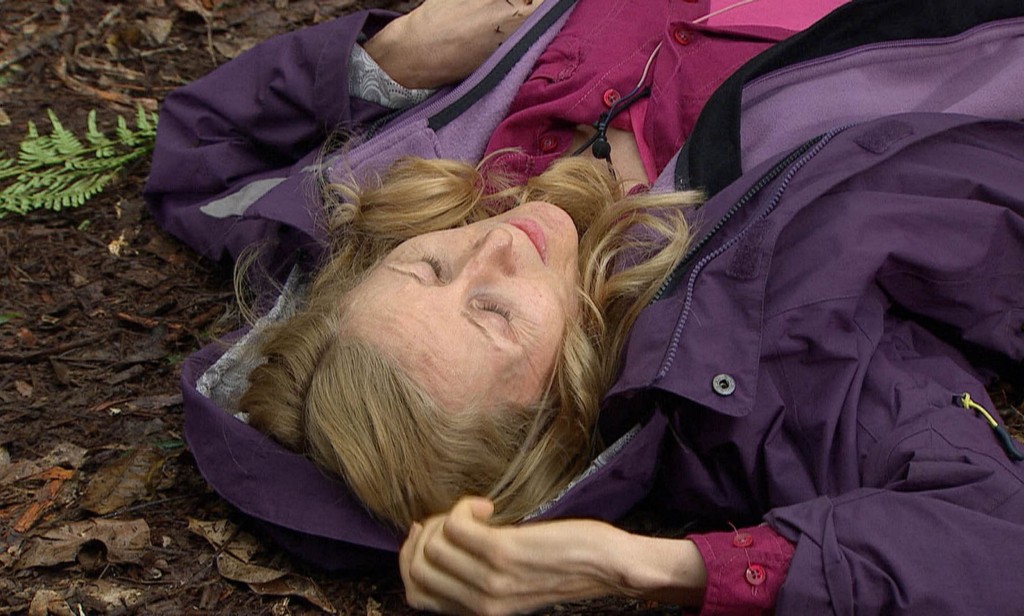Editorial use only Mandatory Credit: Photo by ITV/REX/Shutterstock (1251074gt) Gillian McKeith after appearing to faint 'I'm A Celebrity...Get Me Out Of Here' TV Programme, Australia - 21 Nov 2010 Gillian appears to faint during the Live Trial