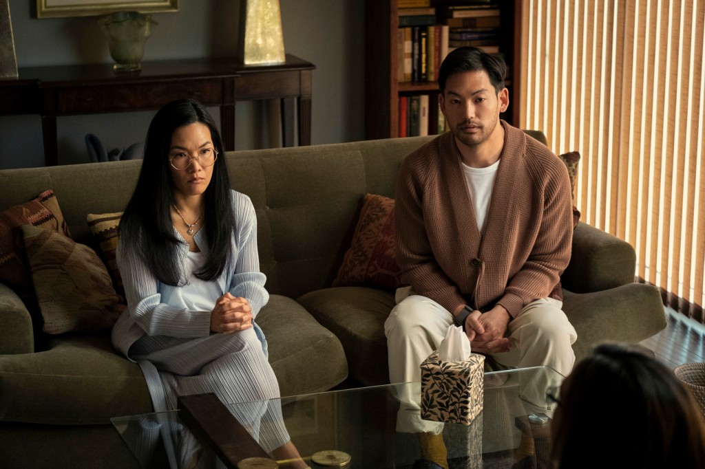 Ali Wong as Amy and Joseph Lee in Beef