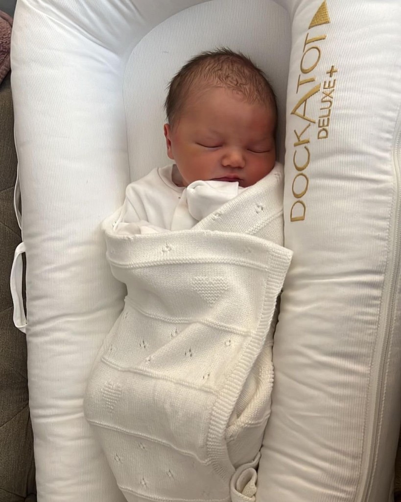 Shaughna Phillips has revealed she has welcomed a baby daughter called Lucia