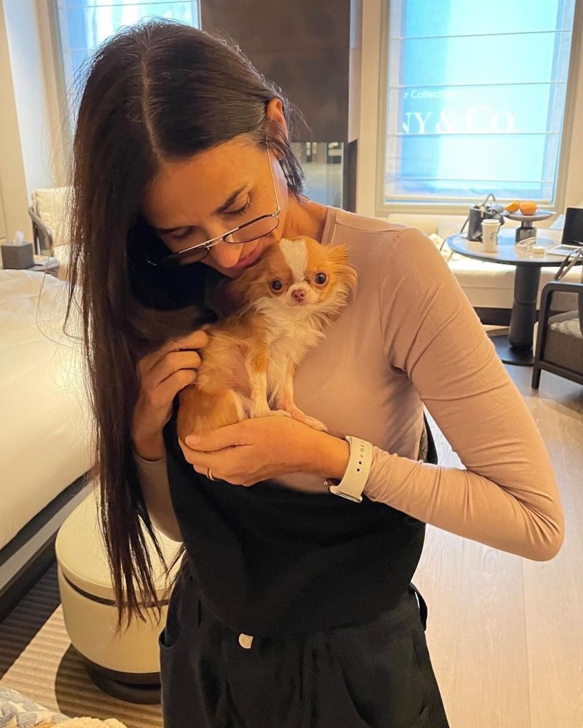 Demi Moore volunteers her pup for Guinness World Records' Shortest Dog Title