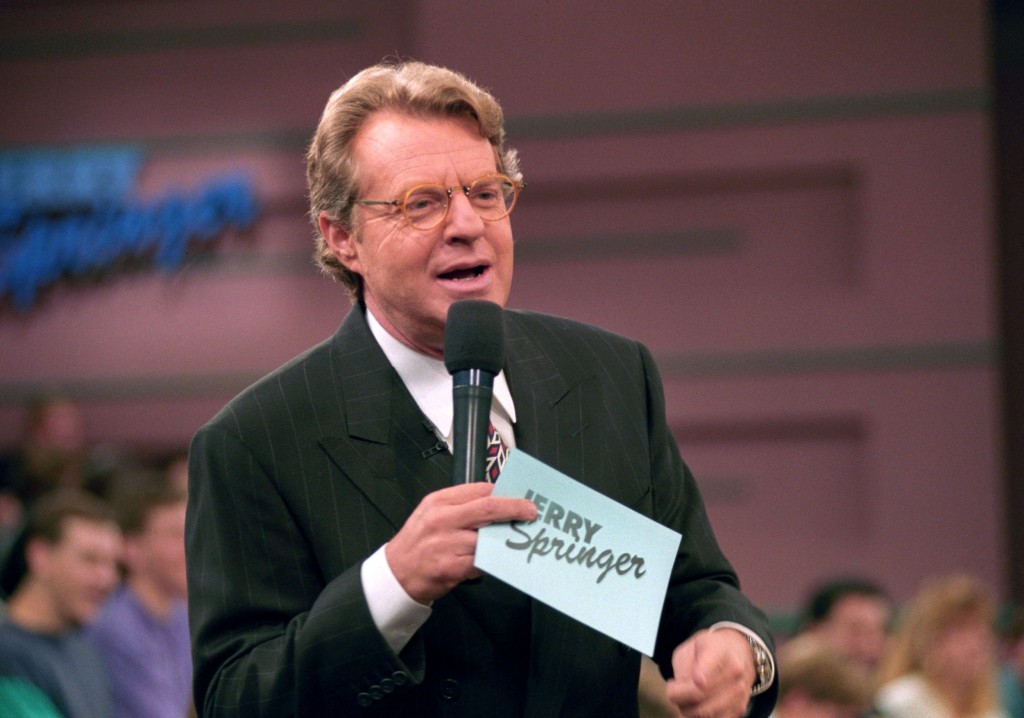 Jerry Springer on the Jerry Springer show