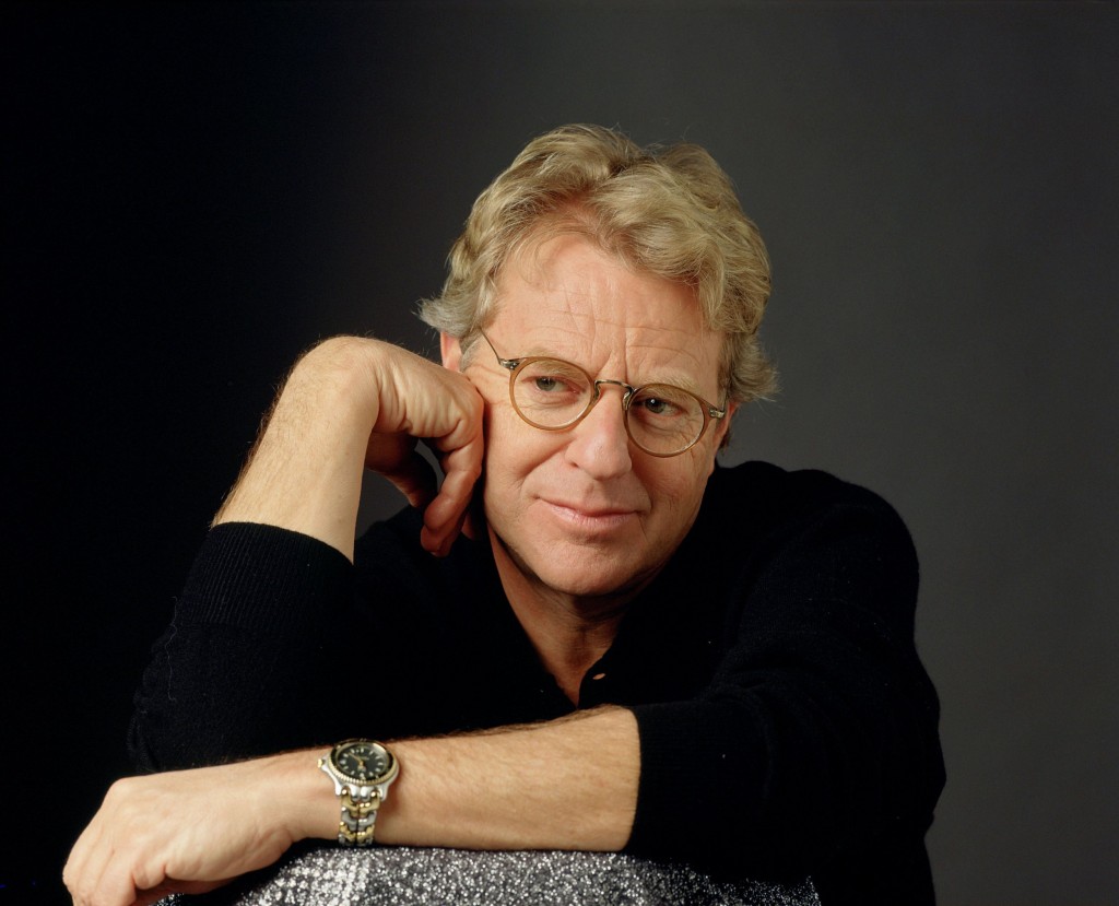 Editorial use only Mandatory Credit: Photo by ITV/REX/Shutterstock (534529ik) Jerry Springer - 1990's ITV ARCHIVE