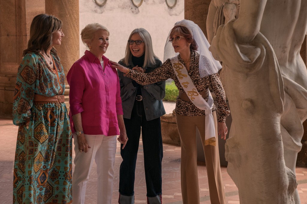 Mary Steenburgen stars as Carol, Candice Bergen as Sharon, Diane Keaton as Diane and Jane Fonda as Vivian in BOOK CLUB: THE NEXT CHAPTER