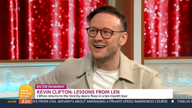 Kevin Clifton on Good Morning Britain