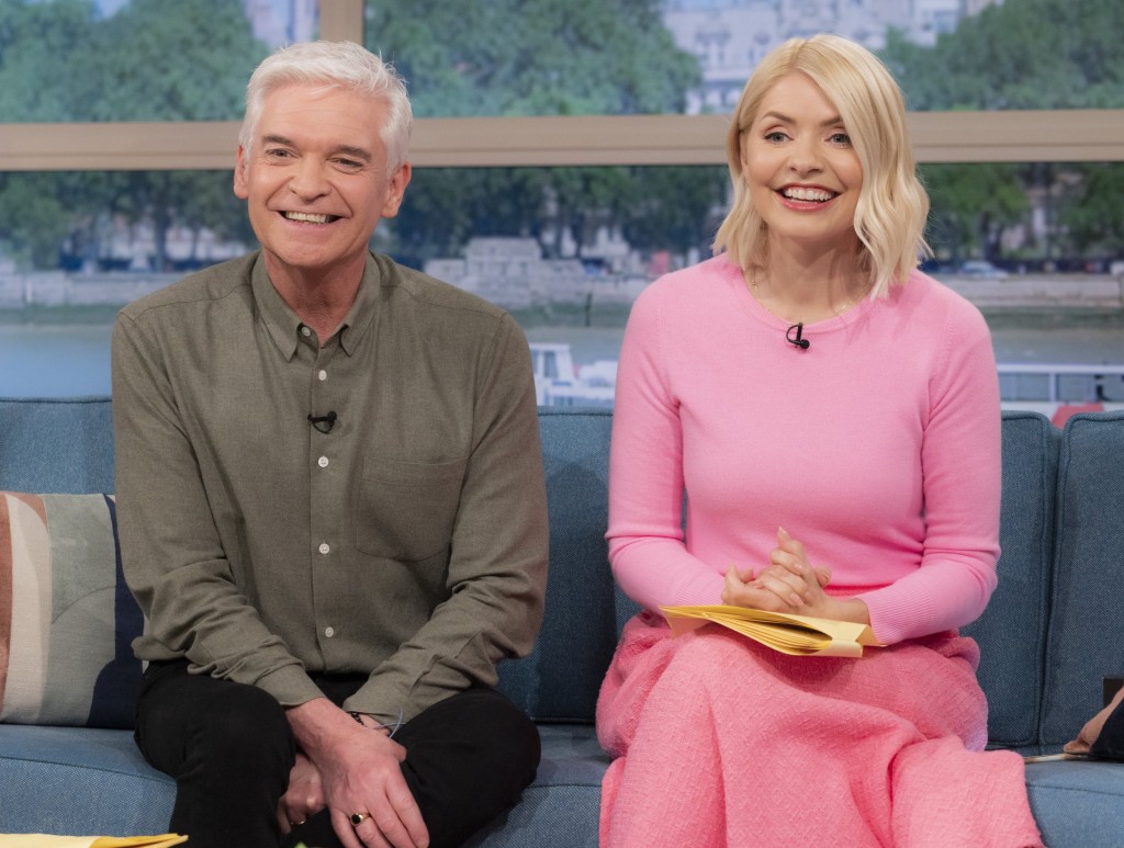 Phillip Schofield, Holly Willoughby 'This Morning' TV show, London, UK - 11 May 2023 Editorial use only Mandatory Credit: Photo by Ken McKay/ITV/Shutterstock (13908192bq)