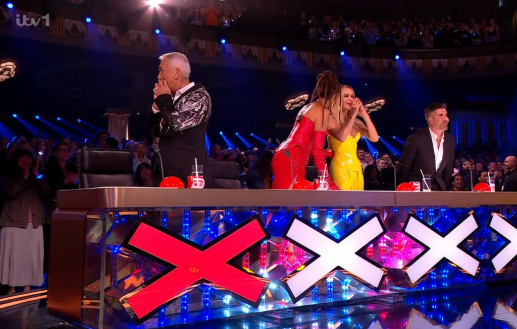 The judges were in stitches! (Picture: ITV)