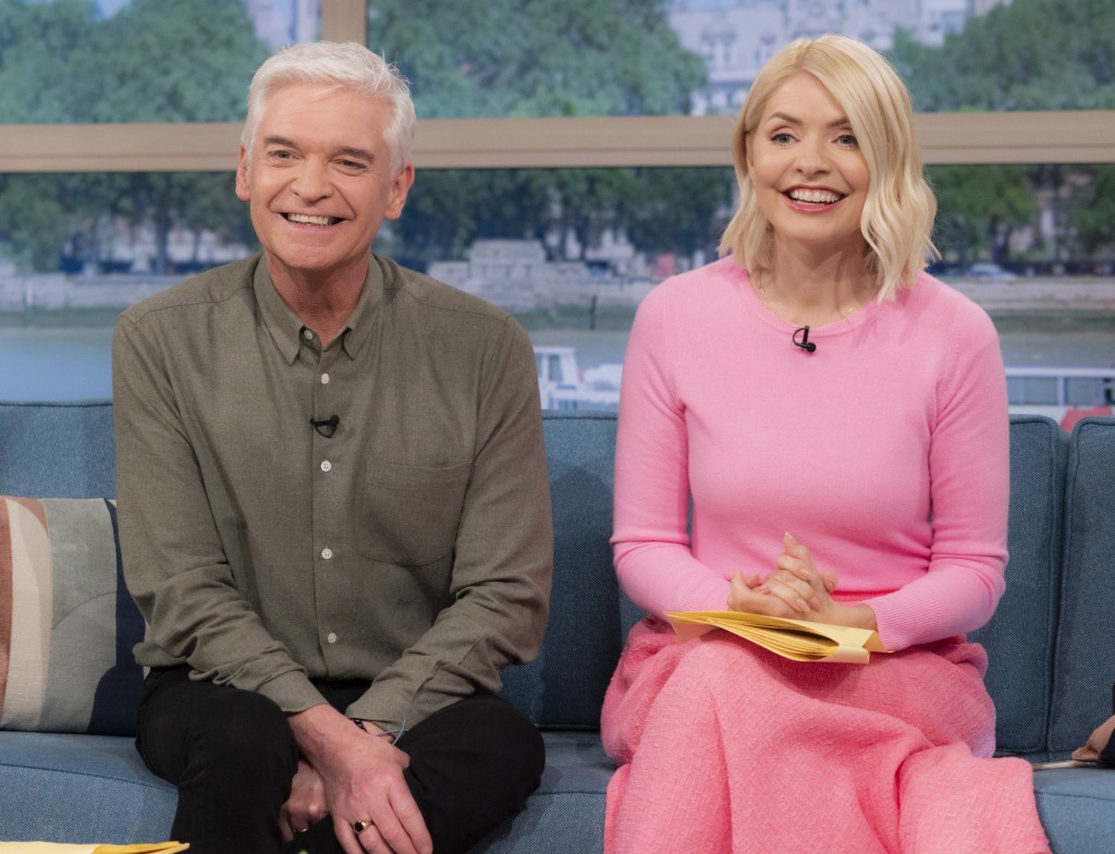 Phillip Schofield and Holly Willoughby on This Morning 