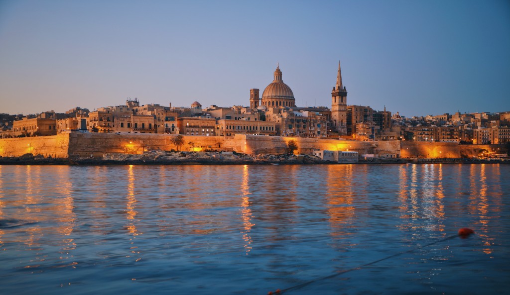 Built by the Knights of St John in the 16th Century, Valletta is all honeyed stone and theatrical architecture