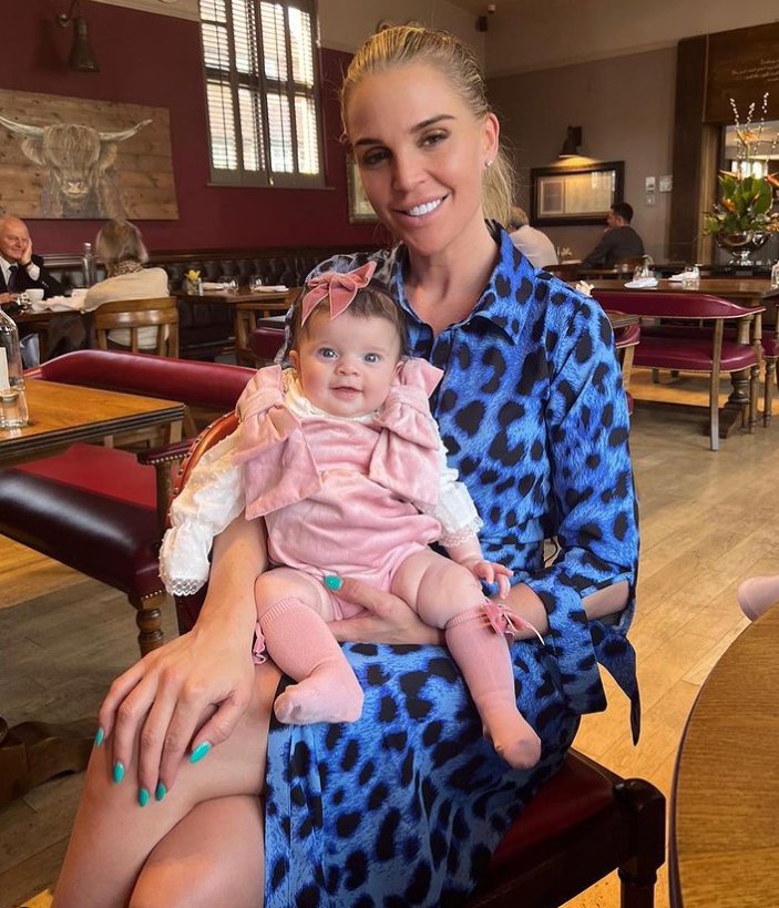Danielle Lloyd and her daughter Autumn
