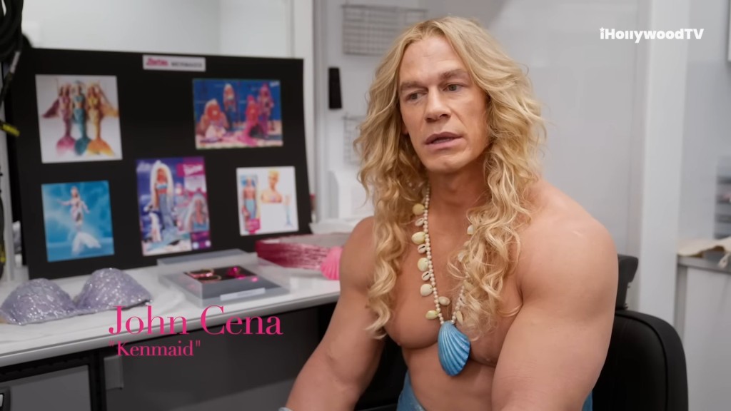 John Cena is finally unveiled as 'Kenmaid' in Barbie