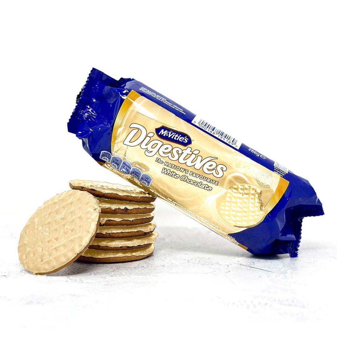 McVitie’s Introduces All-New White Chocolate Digestives – The Public is Intrigued We've been waiting for this our whole lives.