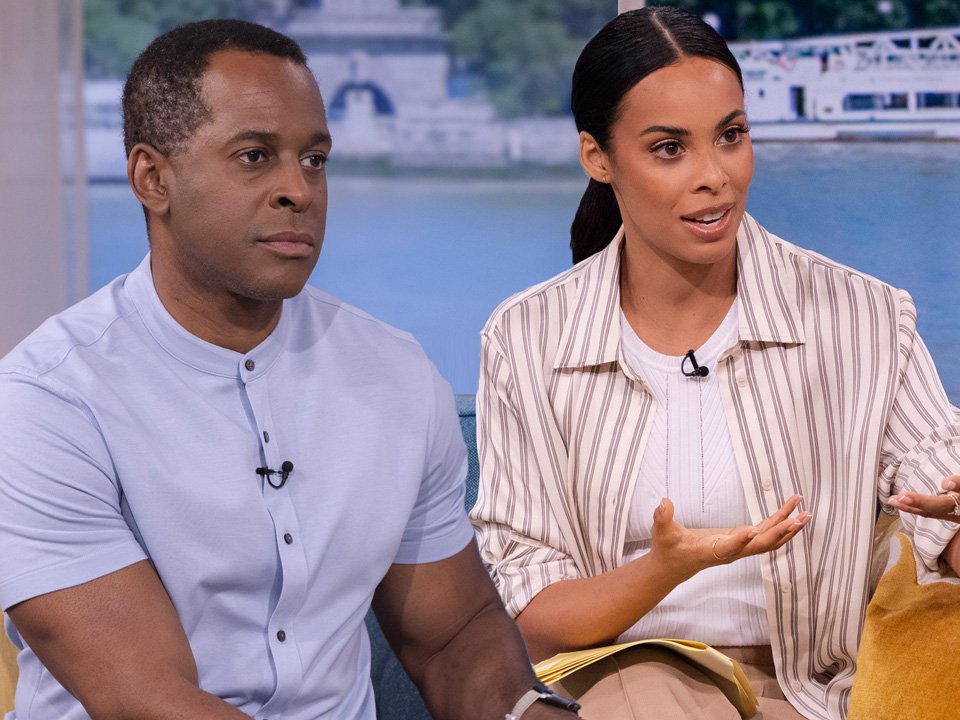 Andi Peters and Rochelle Humes.