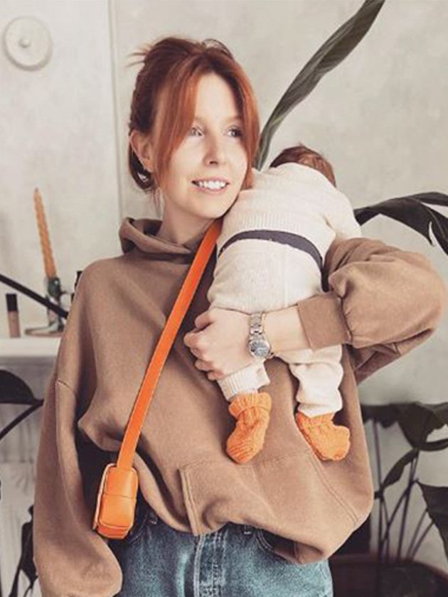 Stacey Dooley and daughter Minnie
