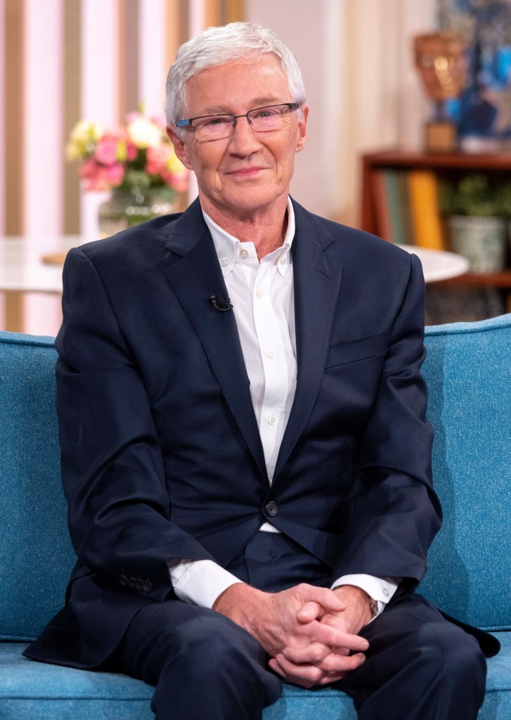 Paul O'Grady 'This Morning' TV show, London, UK - 25 Oct 2019 PAUL O?GRADY: ?I STILL MISS DENISE EVERY DAY? He?s one of Britain?s best-loved TV stars. And today, Paul O?Grady is reuniting with old friends, Richard and Judy - as he joins us following the return of his hit-show ?For The Love of Dogs?. Revealing some exciting Christmas news, and reflecting on his favourite This Morning memories - Paul admits it will be a bittersweet return to the sofa, without his beloved Denise Robertson gracing the phone lines. Editorial use only Mandatory Credit: Photo by Ken McKay/ITV/Shutterstock (10456191d)