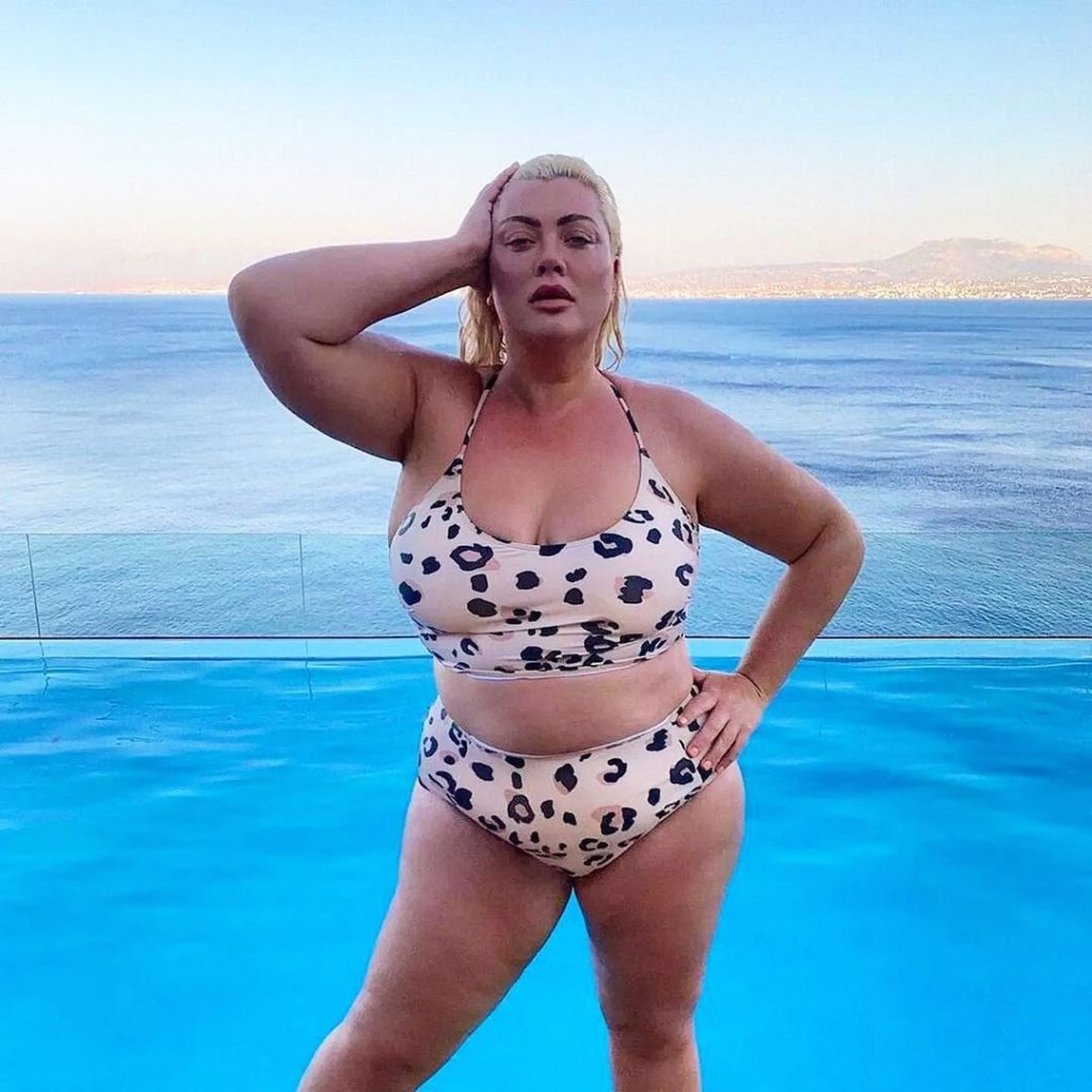 Gemma Collins stuns in bikini CARBOHYDRATED BARBIE FOR LIFE ? With an under active thyroid and pcos everyday is a constant struggle but do you know what F IT #badbitchbarbie #pcosfighter #underactivethyroidsucks #cantgetpregnantduetopcos #gc Credit Instagram @gemmacollins