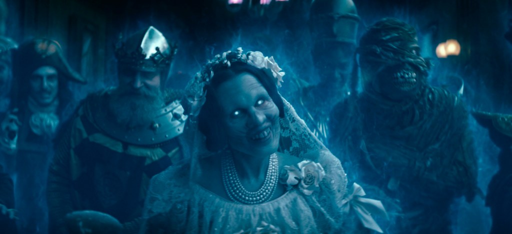 This image released by Disney Enterprises shows Lindsay Lamb as The Bride in a scene from 