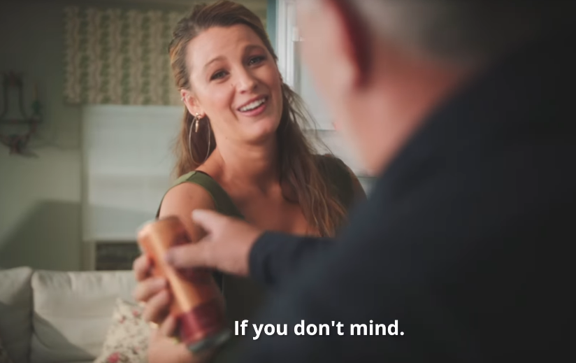 Blake Lively longs for Paul Hollywood handshake on birthday in most bizarre advert of 2023 so far