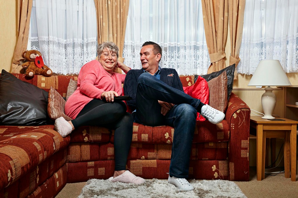 Gogglebox's Jenny and Lee.