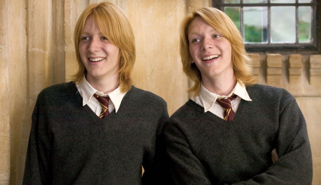 Fred and George Weasley in Harry Potter series