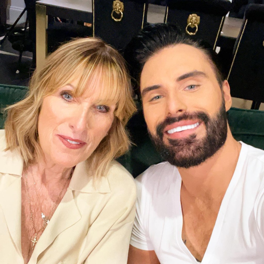 Rylan Clark and his mum from Instagram