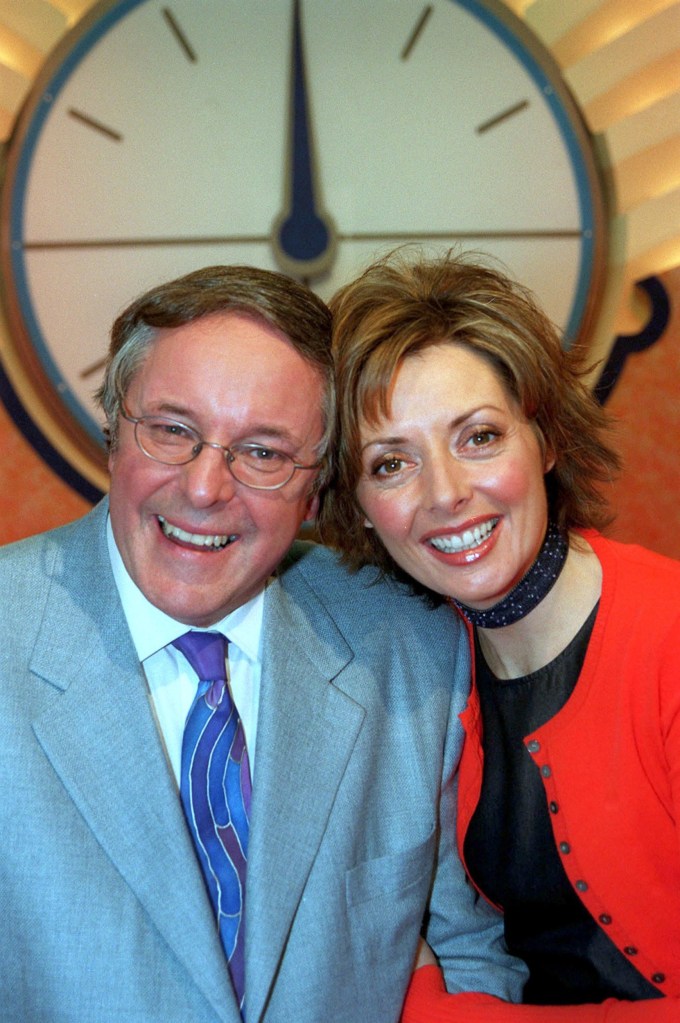 Richard Whiteley and Carol Vorderman in 2001.