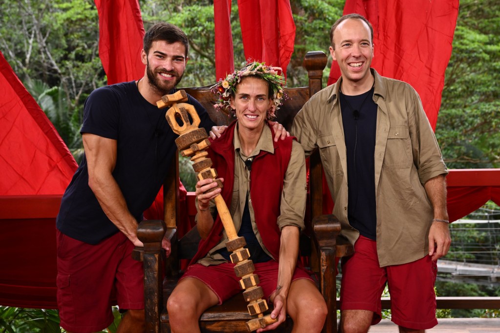Jill Scott is crowned Queen of the Jungle, Owen Warner finishes second and Matt Hancock third 'I'm a Celebrity... Get Me Out of Here!
