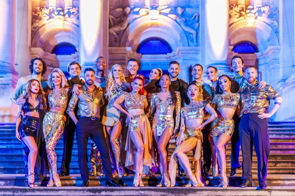 For use in UK, Ireland or Benelux countries only Undated BBC handout photo of the Strictly Come Dancing 2023, professional dancers from the shows 2023 launch trailer. Issue date: Friday September 1, 2023. PA Photo. Photo credit should read: BBC Studios/Robin Lee-Perrella/PA Wire NOTE TO EDITORS: Not for use more than 21 days after issue. You may use this picture without charge only for the purpose of publicising or reporting on current BBC programming, personnel or other BBC output or activity within 21 days of issue. Any use after that time MUST be cleared through BBC Picture Publicity. Please credit the image to the BBC and any named photographer or independent programme maker, as described in the caption.