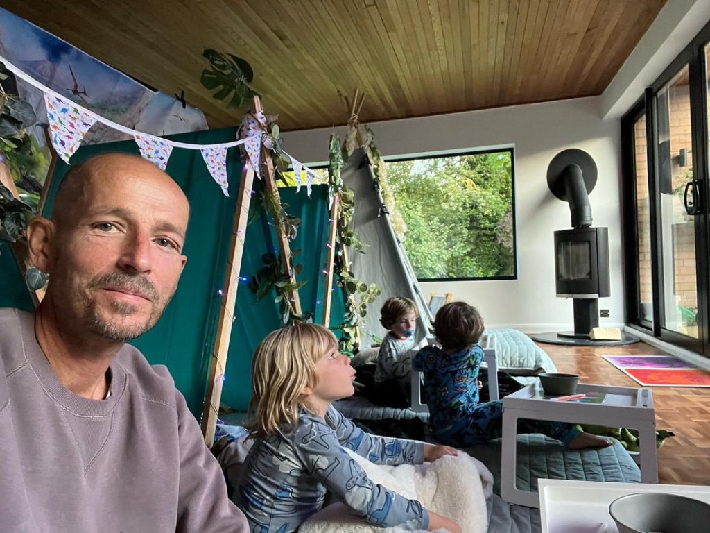 Jonnie Irwin goes above and beyond with amazing jungle home makeover for his children Picture: jonnieirwintv