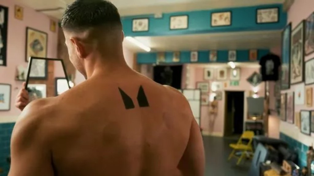 Tommy Fury gets first tattoo