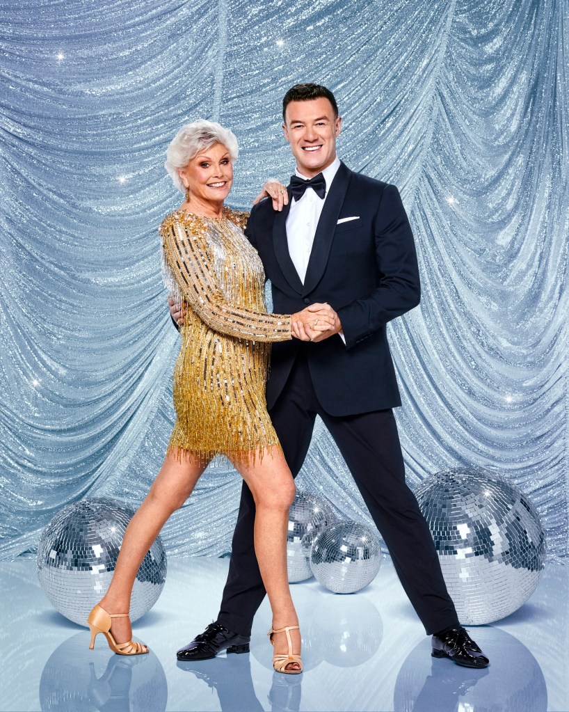 Embargoed to 2020 Saturday September 16 For use in UK, Ireland or Benelux countries only Undated BBC handout photo of Angela Rippon and Kai Widdrington who appear on this year's Strictly Come Dancing on BBC 1. Issue date: Saturday September 16, 2023. PA Photo. See PA story SHOWBIZ Strictly. Photo credit should read: Ray Burniston/BBC/PA Wire NOTE TO EDITORS: Not for use more than 21 days after issue. You may use this picture without charge only for the purpose of publicising or reporting on current BBC programming, personnel or other BBC output or activity within 21 days of issue. Any use after that time MUST be cleared through BBC Picture Publicity. Please credit the image to the BBC and any named photographer or independent programme maker, as described in the caption.