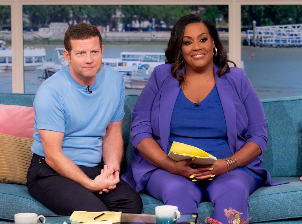 Dermot O'Leary and Alison Hammond on I'm A Celebrity