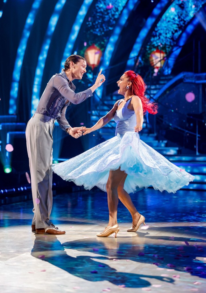 Bobby Brazier and Dianne Buswell during the dress rehearsal for their appearance on the live show on Saturday for BBC1's Strictly Come Dancing. Issue date: Saturday September 23, 2023