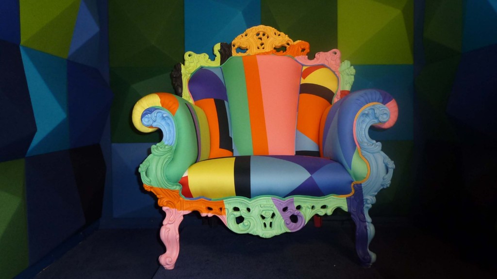 The diary room chair in 2009.