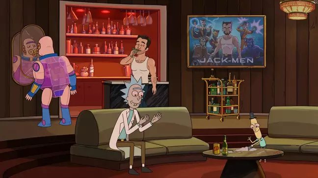 Hugh Jackman in Rick and Morty