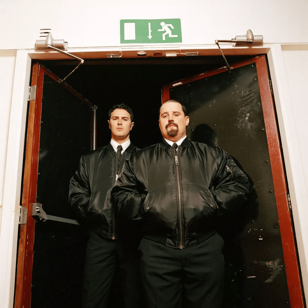Peter Kay and Paddy McGuinness as Max and Paddy