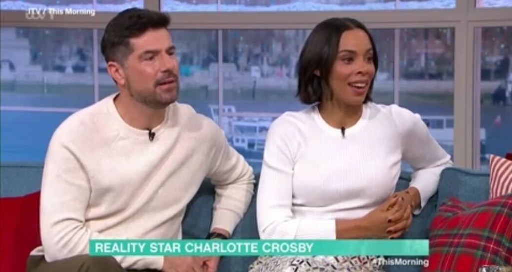 Craig Doyle and Rochelle Humes