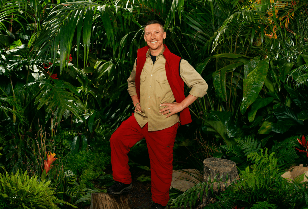 Frankie Dettori on I'm A Celebrity... Get Me Out Of Here! (Picture: ITV)