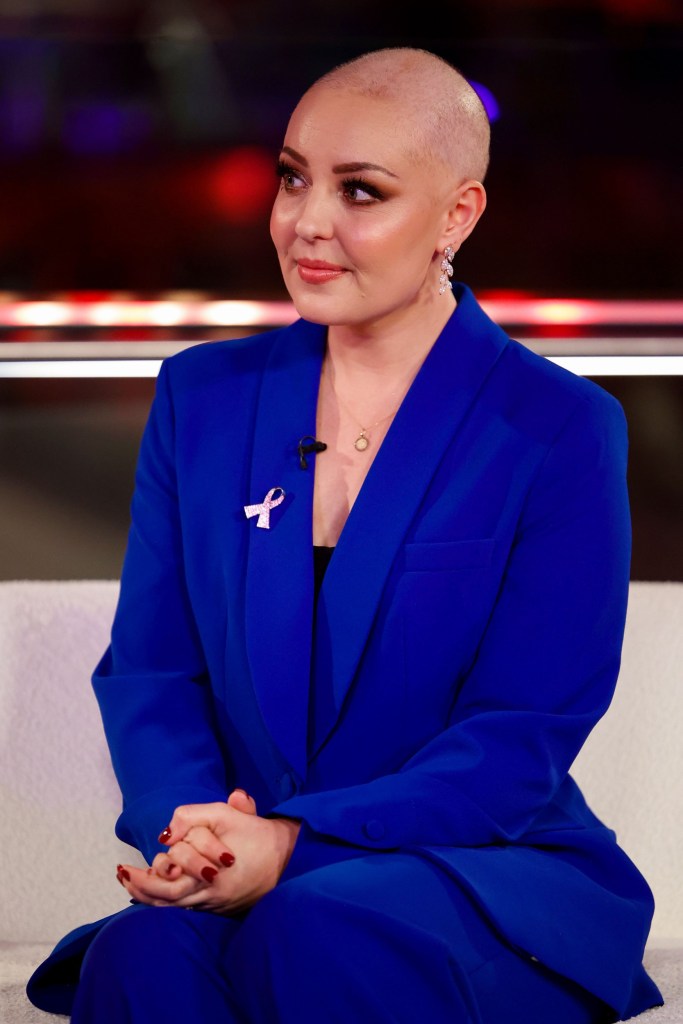 Mandatory Credit: Tom Dymond/Shutterstock for Channel 4 Mandatory Credit: Photo by Tom Dymond/Shutterstock for Channel Four (14182998ck) Amy Dowden Channel 4 presents Stand Up To Cancer, Francis Crick Institute, London, UK - 03 Nov 2023