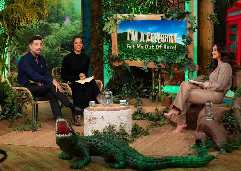 This Morning's I'm A Celebrity segment.