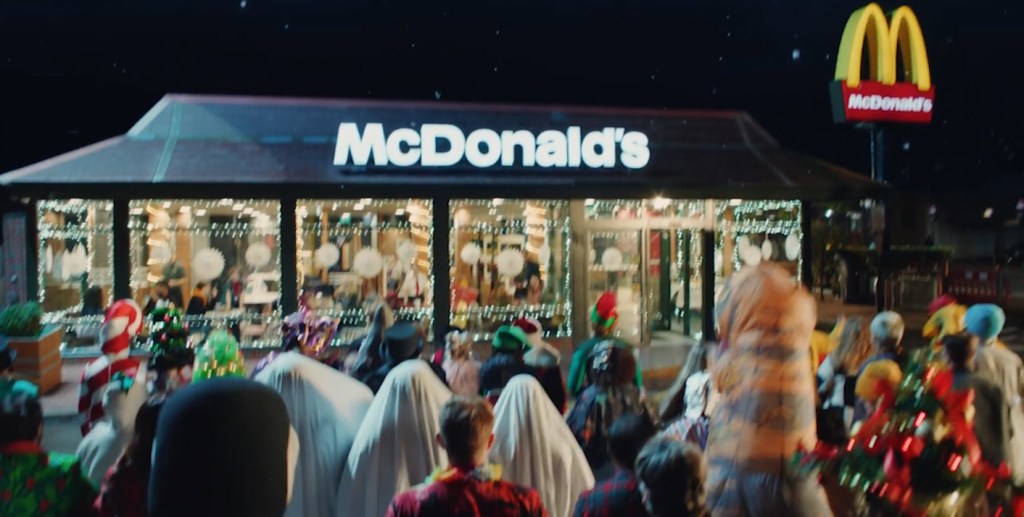 McDonald's Christmas advert 2023