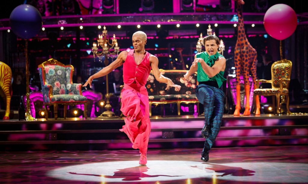 Layton Williams and Nikita Kuzmin on Strictly Come Dancing