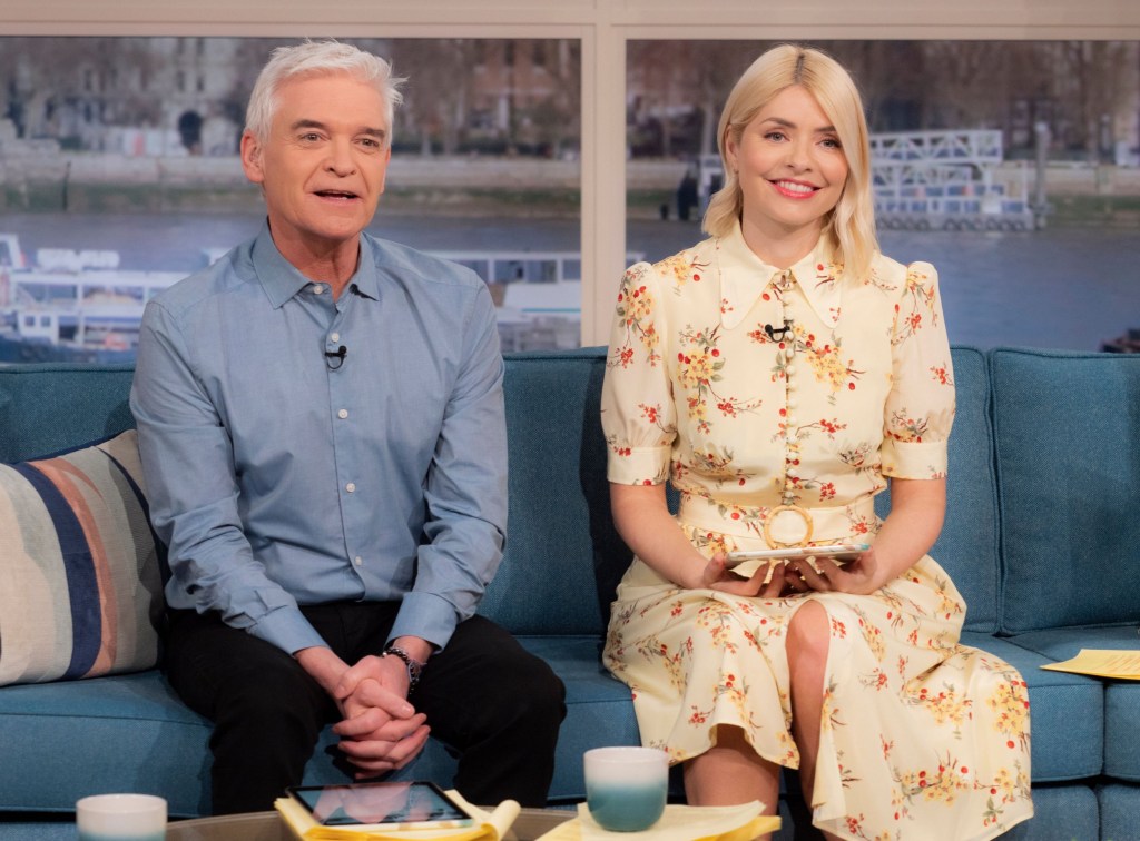 Former This Morning hosts Phillip Schofield and Holly Willoughby