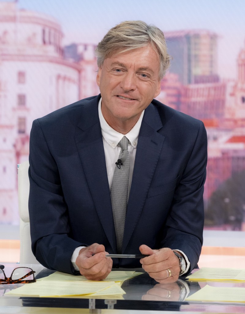 Editorial use only Mandatory Credit: Photo by Ken McKay/ITV/Shutterstock (14128383d) Richard Madeley 'Good Morning Britain' TV show, London, UK - 27 Sep 2023