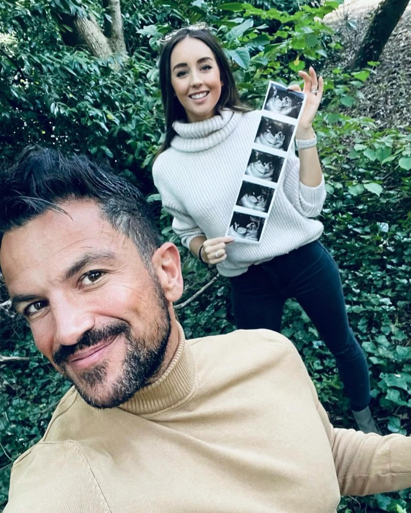 Peter Andre reveals he is expecting his fifth child as his wife Emily